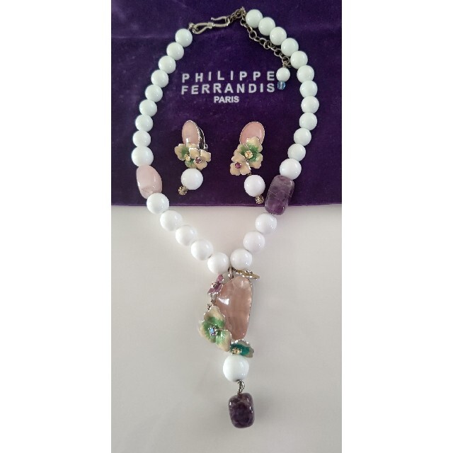 専用です☆フィリップフェランディス☆美品ネックレス&イヤリング