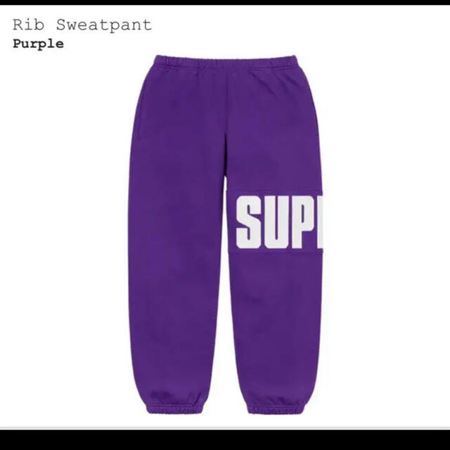 supreme Rib Sweatpantメンズ