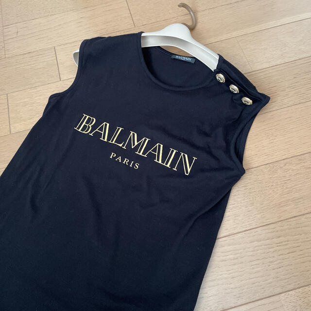 BALMAIN バルマンＴシャツ ノースリーブ カットソー