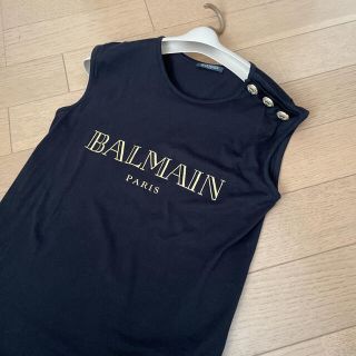 バルマン(BALMAIN)のBALMAIN バルマンＴシャツ ノースリーブ カットソー(Tシャツ(半袖/袖なし))