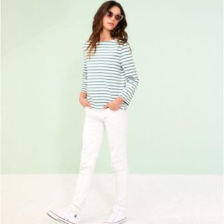 プチバトー(PETIT BATEAU)の[新品未使用] プチバトー  マリニエール 長袖 プルオーバー(カットソー(長袖/七分))