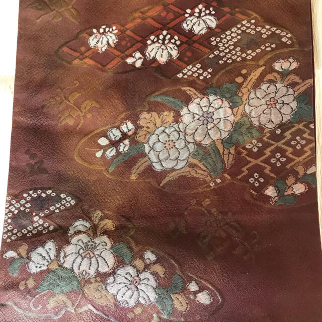 最低価格の 追加確認画像 辻ヶ花調 レンガ 袋帯 帯