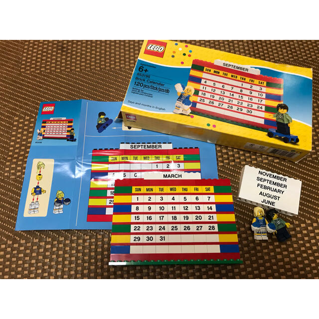 Lego(レゴ)の最終値下げ　レゴ　ブリックカレンダー エンタメ/ホビーのおもちゃ/ぬいぐるみ(キャラクターグッズ)の商品写真