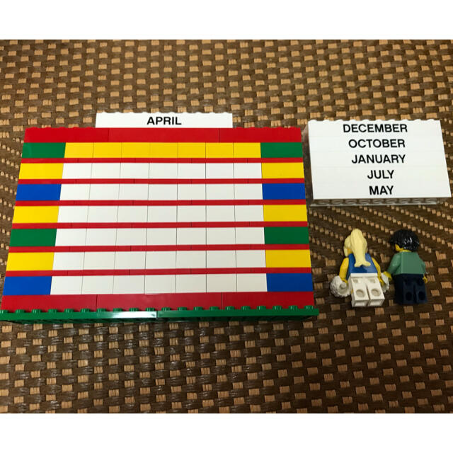 Lego(レゴ)の最終値下げ　レゴ　ブリックカレンダー エンタメ/ホビーのおもちゃ/ぬいぐるみ(キャラクターグッズ)の商品写真