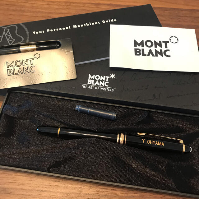 MONTBLANC(モンブラン)の【マサカク様専用⭐︎】モンブラン 万年筆 インテリア/住まい/日用品の文房具(ペン/マーカー)の商品写真