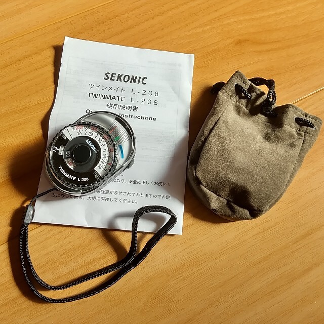 ショップ セコニック Sekonic L-208 Twin Mate Light Meter Black