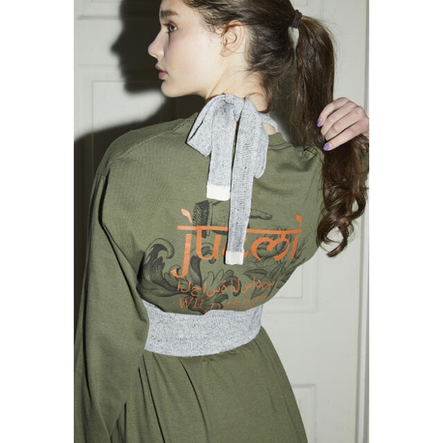 moussy(マウジー)のjuemi Arabic Tシャツ レディースのトップス(Tシャツ(長袖/七分))の商品写真