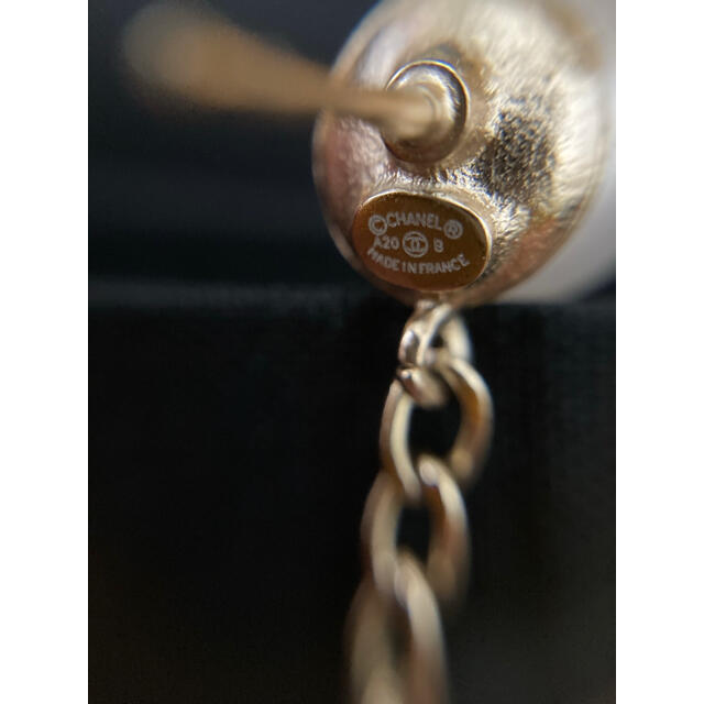 新品/取寄品 ☆美品☆ CHANEL パール ラインストーン ロングピアス