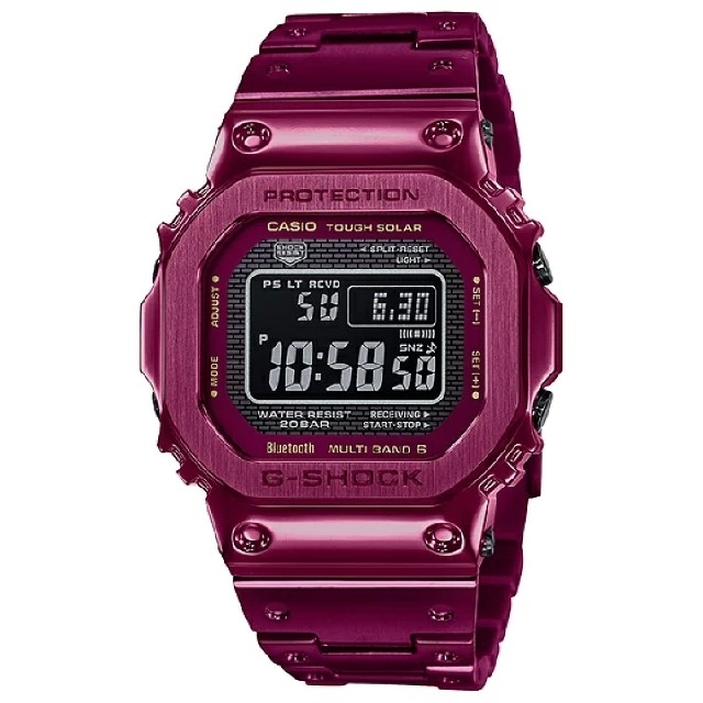 低価格の G-SHOCK GMW-B5000RD-4JF G-SHOCK 【新品未使用】CASIO - 腕時計(デジタル)