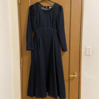 マウジー(moussy)のmoussy デニムワンピース(ロングワンピース/マキシワンピース)