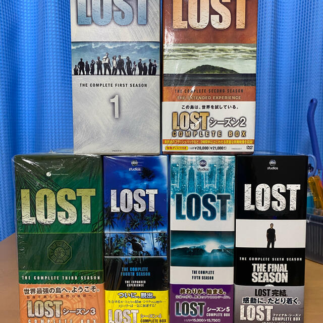 LOST DVD シーズン1〜6 コンプリートボックス　ロストのサムネイル