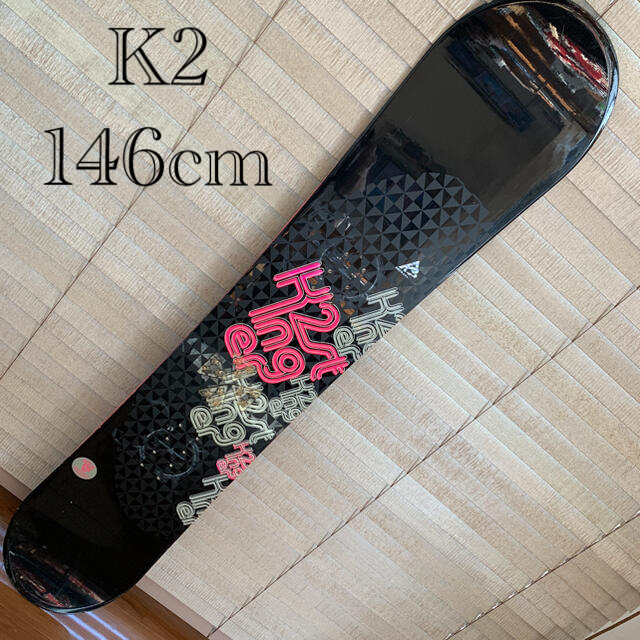 K2(ケーツー)のK2 stinger 146cm スノーボード　板のみ　レディース　送料込み スポーツ/アウトドアのスノーボード(ボード)の商品写真