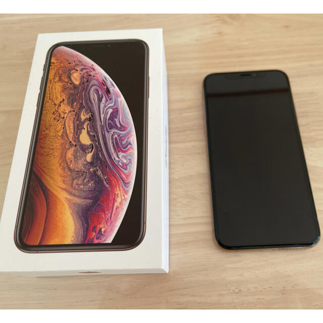 アップル iPhoneXS 256GB Gold simフリー　超美品