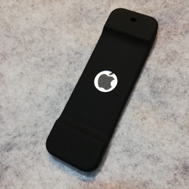 Apple(アップル)のApple TV リモコンカバー(黒) スマホ/家電/カメラのテレビ/映像機器(その他)の商品写真