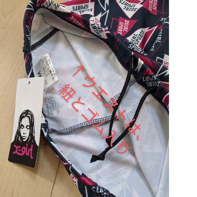 X-girl(エックスガール)のx-girl　レギンス　Ｓ　新品 レディースのレッグウェア(レギンス/スパッツ)の商品写真