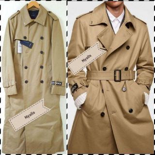 ザラ(ZARA)のタグ付き★新品★スタッズ★ダブル★トレンチコート★ロング丈★オーバーサイズ(トレンチコート)