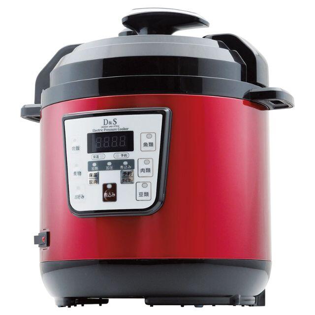 D&S 家庭用マイコン電気圧力鍋2.5リットル STL-EC30R