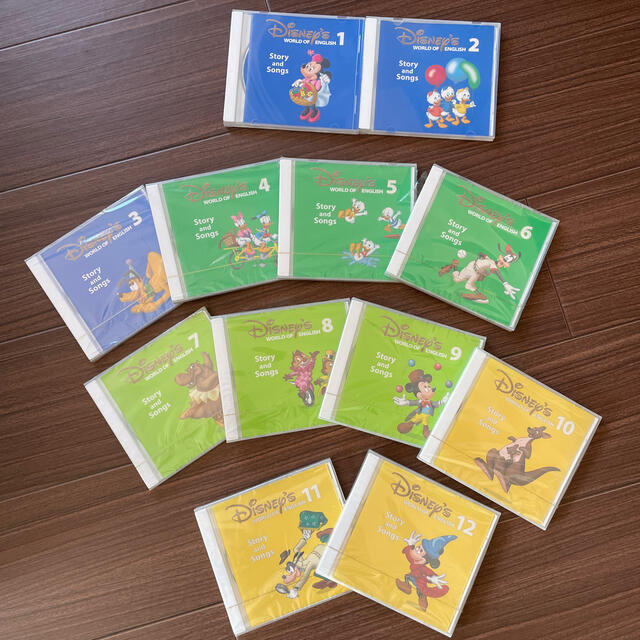 売り切り中【未開封】子供英語教材セット　DWE  CD12枚セット