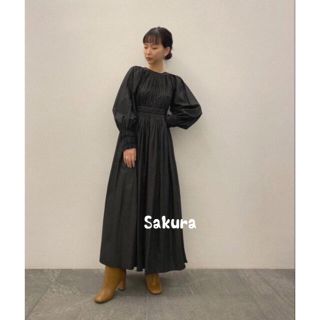 CLANE 新品 BALLOON PLEAT ONE PIECE(ロングワンピース/マキシワンピース)