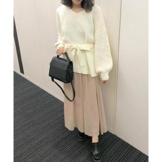 イング(INGNI)の畦ベルト付チュニック GRL GU しまむら UNIQLO PAGEBOY (ニット/セーター)