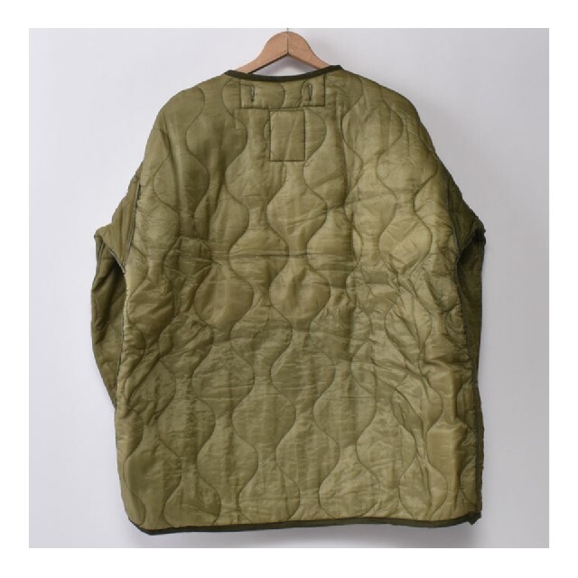 キルティングライナー コート ジャケット　70s ビンテージ M65ナイロン100％中綿