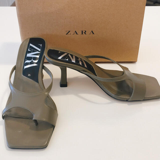 ZARA(ザラ)のZARA アシメトリーサンダル レディースの靴/シューズ(サンダル)の商品写真