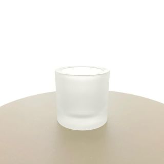 イッタラ(iittala)のkivi フロスト 廃盤 80mm 欠け2箇所あり(キャンドル)