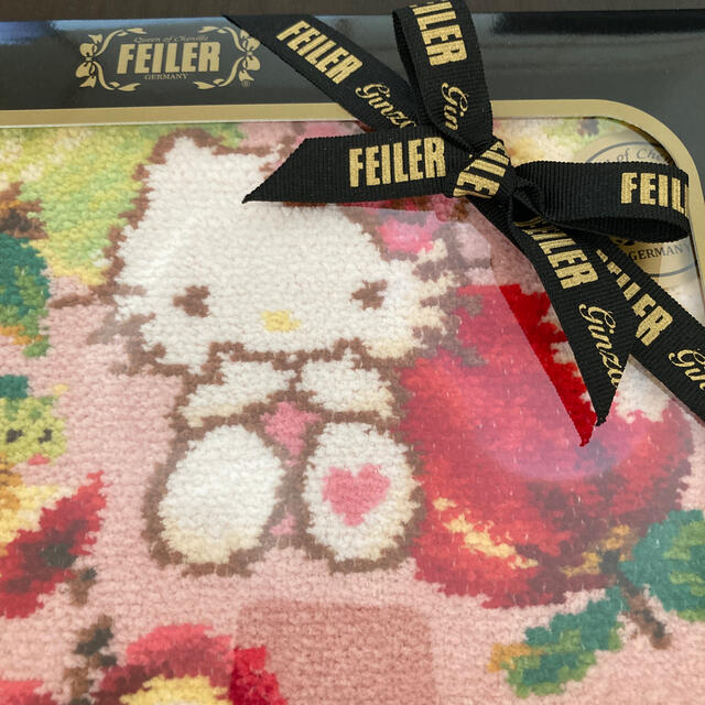 FEILER(フェイラー)のFEILER キティタオル エンタメ/ホビーのアニメグッズ(タオル)の商品写真