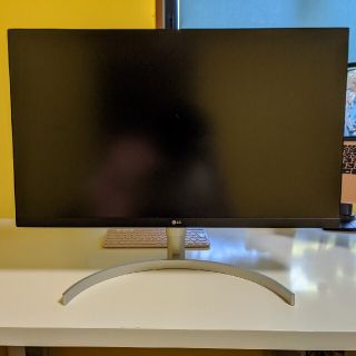 エルジーエレクトロニクス(LG Electronics)のLG 27inch 4K USB-C対応 27UL850-W(ディスプレイ)