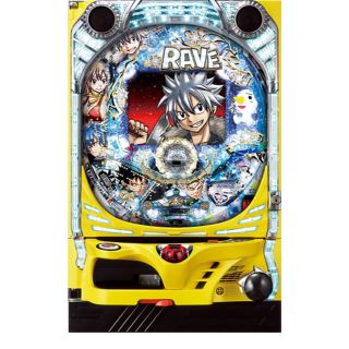 藤商事 CR RAVE（レイヴ）エンドレスバトルFPF 枠色不問 中古パチンコ(パチンコ/パチスロ)