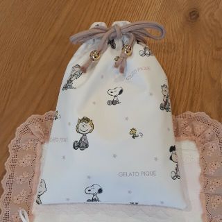 巾着袋♡オムツ入れなどに♡(外出用品)