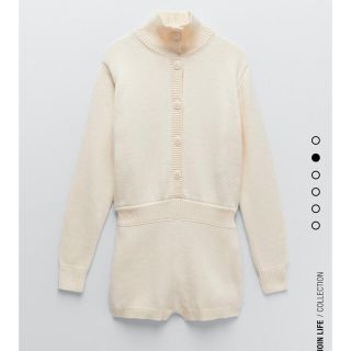 ザラ(ZARA)のZara ニットジャンプスーツ(オールインワン)