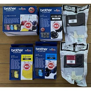 ブラザー(brother)の【新品未使用】Brother インクセット LC11(PC周辺機器)