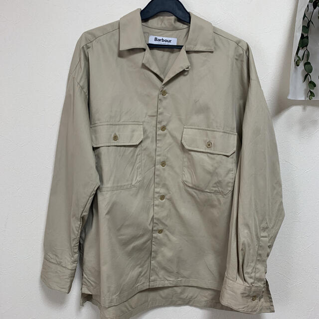 Barbour OVERSIZED OPEN COLLAR SHIRT 3