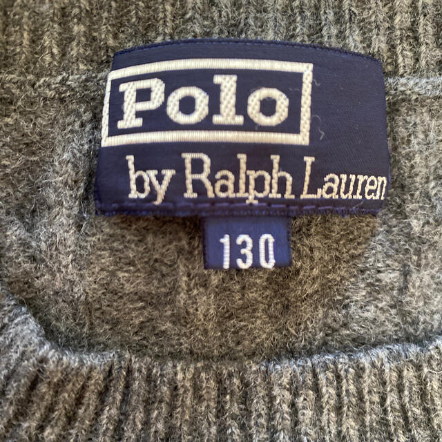 POLO RALPH LAUREN(ポロラルフローレン)のポロラルフローレン　ニット　130 キッズ/ベビー/マタニティのキッズ服男の子用(90cm~)(ニット)の商品写真