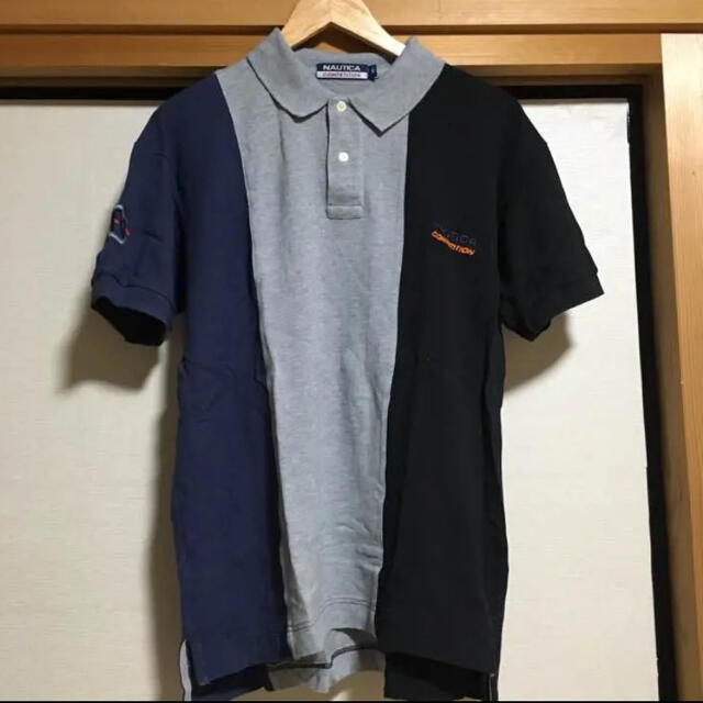 NAUTICA(ノーティカ)の90s' Nautica Competition tricolore polo メンズのトップス(ポロシャツ)の商品写真