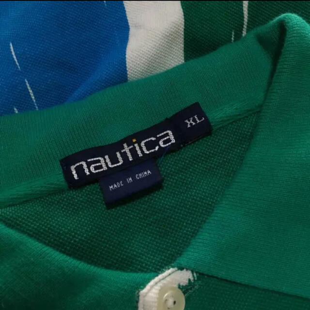 NAUTICA(ノーティカ)の希少 90s' Nautica Sailng polo メンズのトップス(ポロシャツ)の商品写真