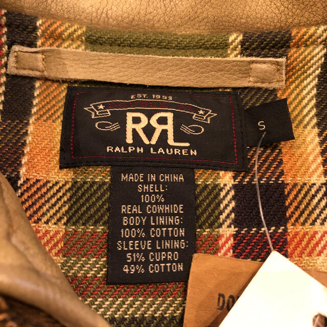 RRL(ダブルアールエル)のRRL レザージャケット メンズのジャケット/アウター(レザージャケット)の商品写真