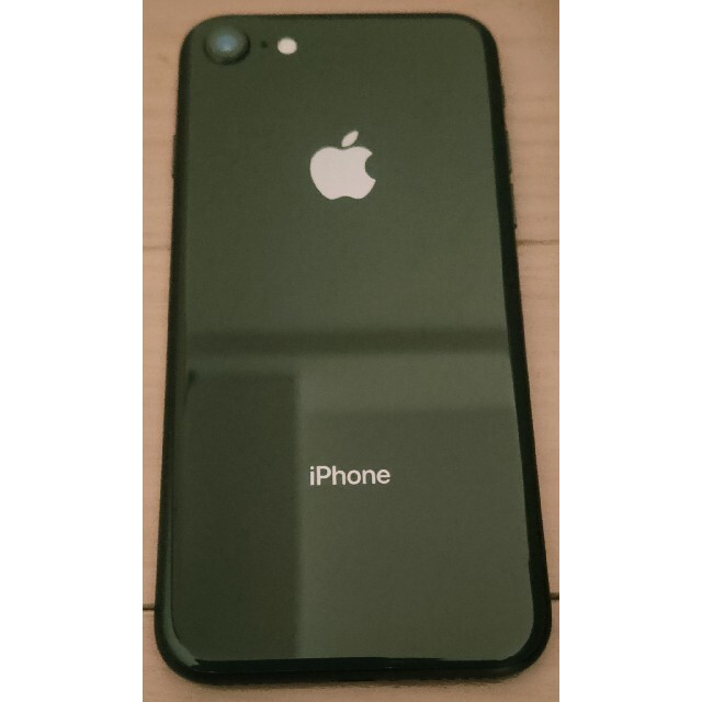 iPhone8　スペースグレイ　黒　SIMフリー　バッテリー100%　美品