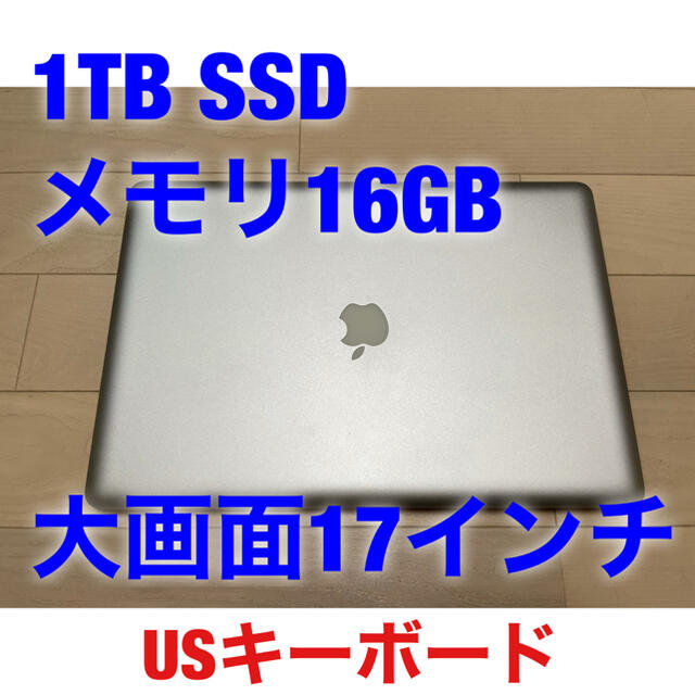 グランドセール Macbook - Apple Pro US 1TB SSD 16GB i7 Core 2011 ノートPC