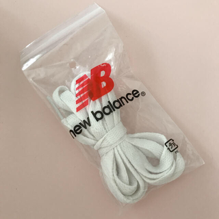 ニューバランス(New Balance)のニューバランス  靴紐　ホワイト(スニーカー)