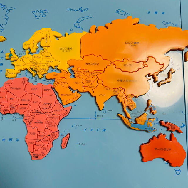 くもんの世界地図バズル - 知育玩具