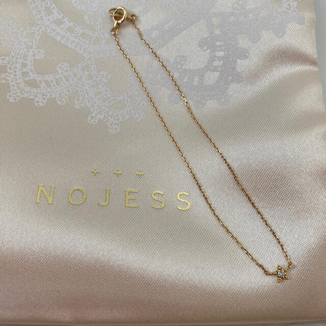 NOJESS(ノジェス)のノジェスブレスレット/18k /ダイヤモンド　プチスターブレスレット レディースのアクセサリー(ブレスレット/バングル)の商品写真