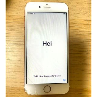 アップル(Apple)のiPhone6s ローズゴールド　ジャンク(スマートフォン本体)