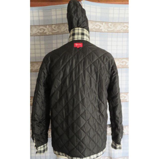 Supreme - シュプリームQuilted Zip Flannel Shirt 白黒チェック Supreme - シュプリームQuilted Zip Flannel Shirt 白黒チェック