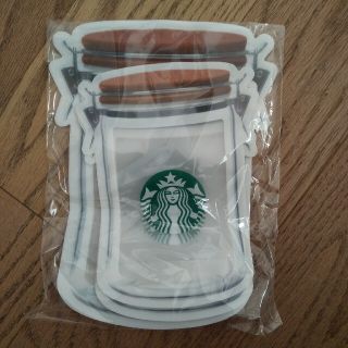 スターバックスコーヒー(Starbucks Coffee)の新品未使用☆スタバ ジッパーバッグ 6枚セット(収納/キッチン雑貨)