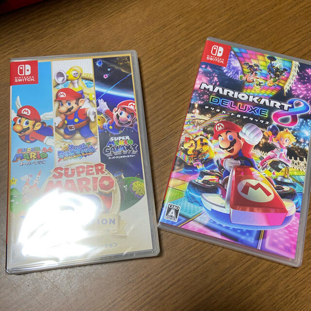 Switchカセット2枚セット家庭用ゲームソフト