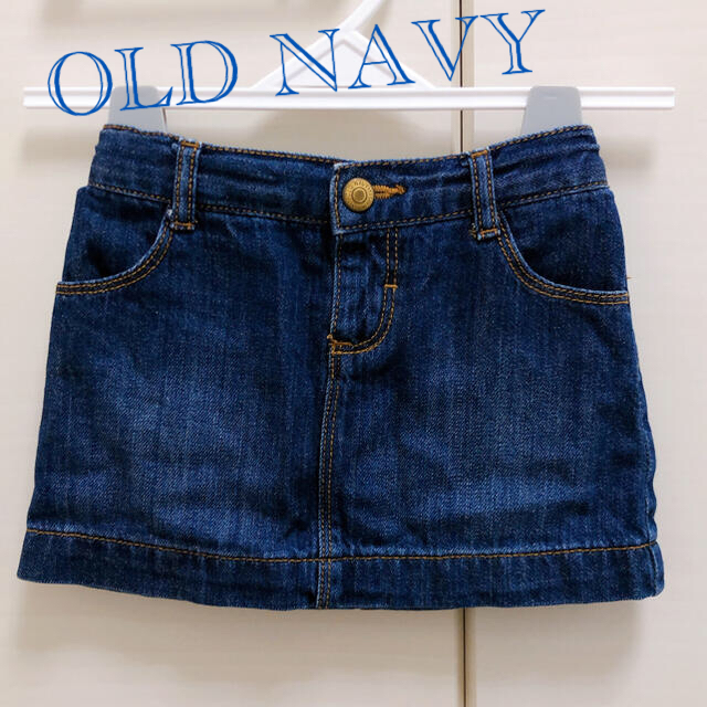 Old Navy(オールドネイビー)の最終価格❗️【OLD NAVY】デニムスカート キッズ/ベビー/マタニティのキッズ服女の子用(90cm~)(スカート)の商品写真