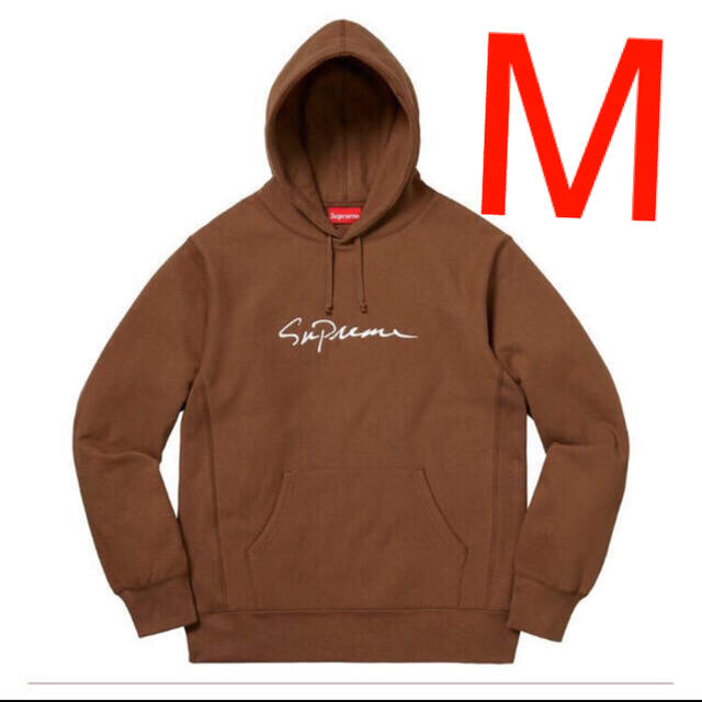 Supreme - Supreme Classic Script Logo Hooded Mの通販 by にゃんぴー ...