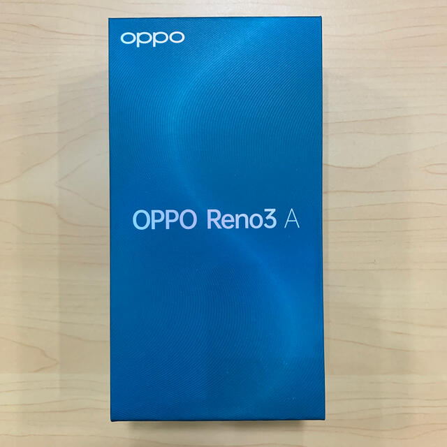 【456】新品 OPPO Reno3 A ホワイト SIMロック解除済み